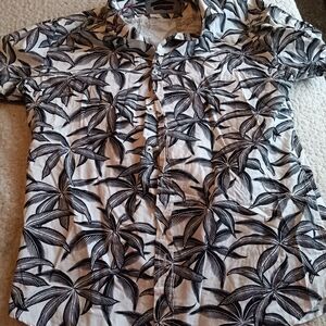 Men's Tropical Print Shirt